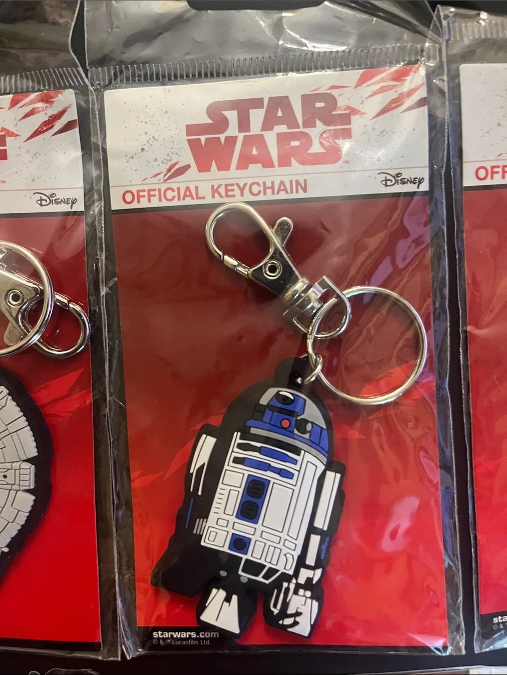 4 pc Star Wars Brand New Keychain set